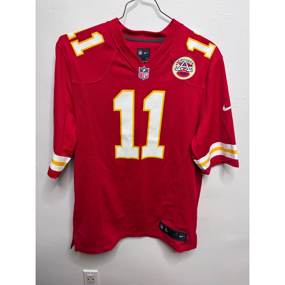 Nike Mens Kansas City Chiefs Alex Smith 11 NFL On Field Jersey Red Size M